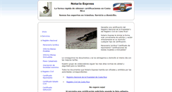 Desktop Screenshot of notarioexpress.com